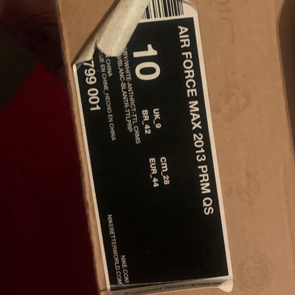 Nike Air Force Max 2013 Area 72 Qs🔥🔥 - Picture 12 of 12